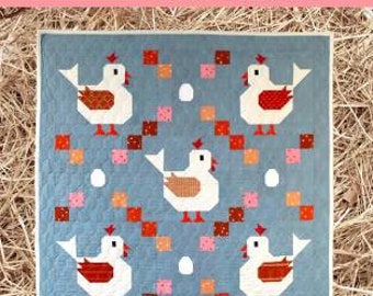 Scrambled Eggs Quilt Pattern by Art East Quilting Co