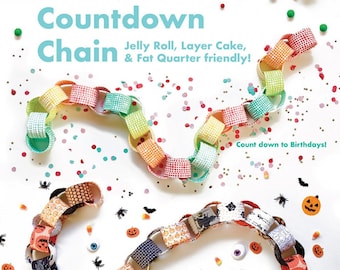 Pre-cuts Countdown Chain Pattern -From Maker Valley By Lesue, Holly - Ships December 2018