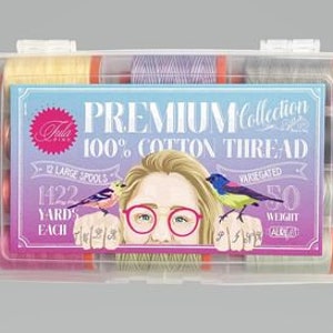 Tula Pink Aurifil Thread Premium Collection 50 wt, 12 Colors