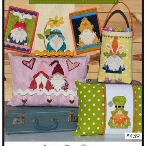 Spring Time Gnomes Pattern - From Whole Country Caboodle