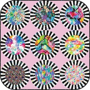 Glare Quilt Pattern and/or Template - By Latifah Saafir