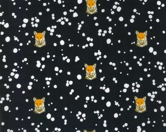 Kokka - Etsuko Furuya - Echino Fox - KOKEKX-98070-71-D