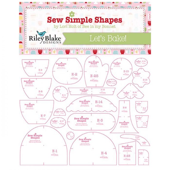 Lori Holt Bake Sale 2 Templates | Etsy