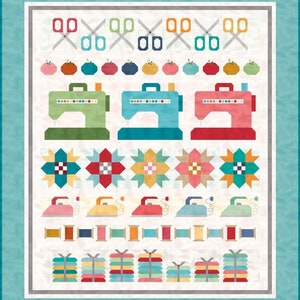 Lori Holt Sew by Row Quilt Pattern - Riley Blake