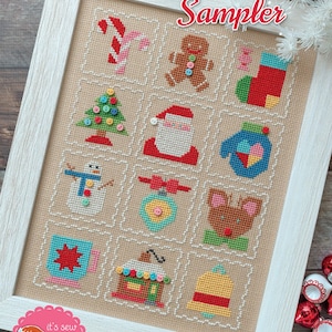 Lori Holt - Vintage Christmas Cross Stitch Pattern