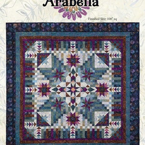 Arabella Block of the Month Quilt Pattern by Wing and a Prayer