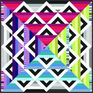 Paint Box Quilt Pattern by Colourwerx