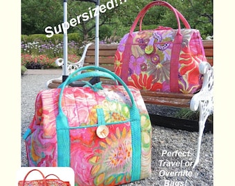 Weekend Duffle Bag Pattern By Aunties Two
