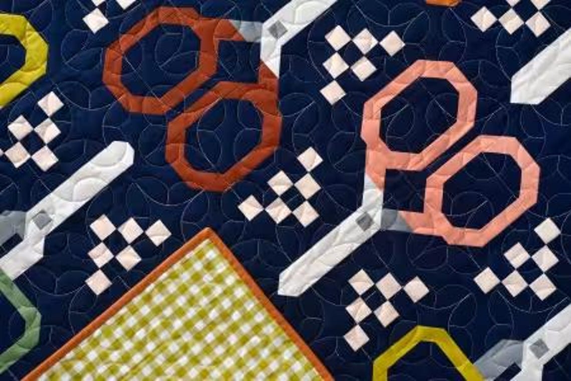Stay Sharp Quilt Pattern - Pen + Paper Patterns - Etsy