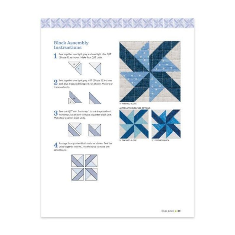 Accuquilt Go! Qube Mix and Match Block System Pattern Book - 2nd ...