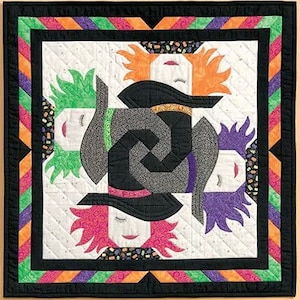 Witch Way??? Table Topper Quilt Pattern by EZ Patterns