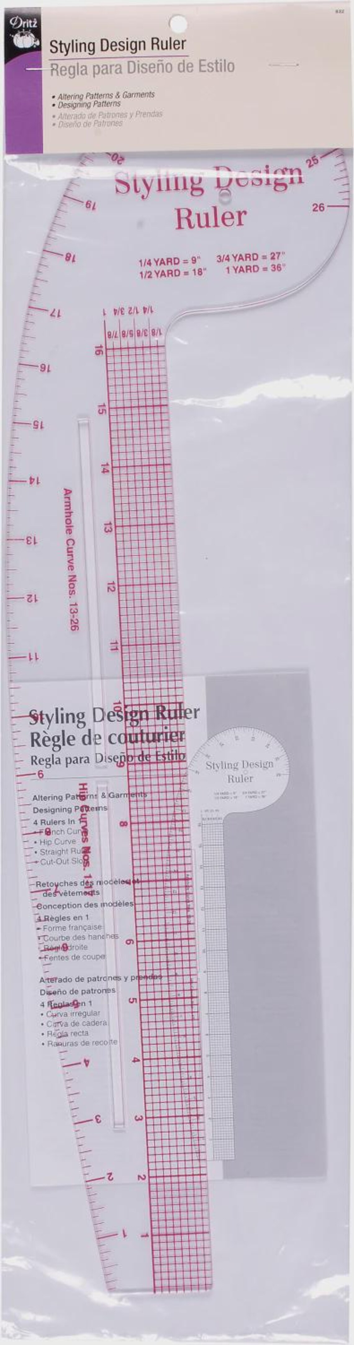 Drugs Styling Design Ruler Dritz Styling Design Ruler - Etsy