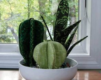 Poorhouse Quilt Designs - Carefree Cacti Pattern