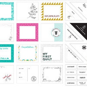 Figo Quilt Label Panel