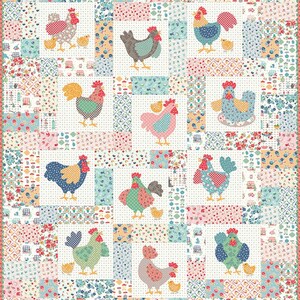 Chicken Salad Custom Quilt Kit or Shapes - Lori Holt