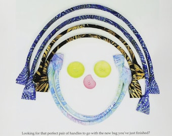 Aunties Two Patterns - Happy Handles Bag Handle Kit - Make Your Own Bag Handles!