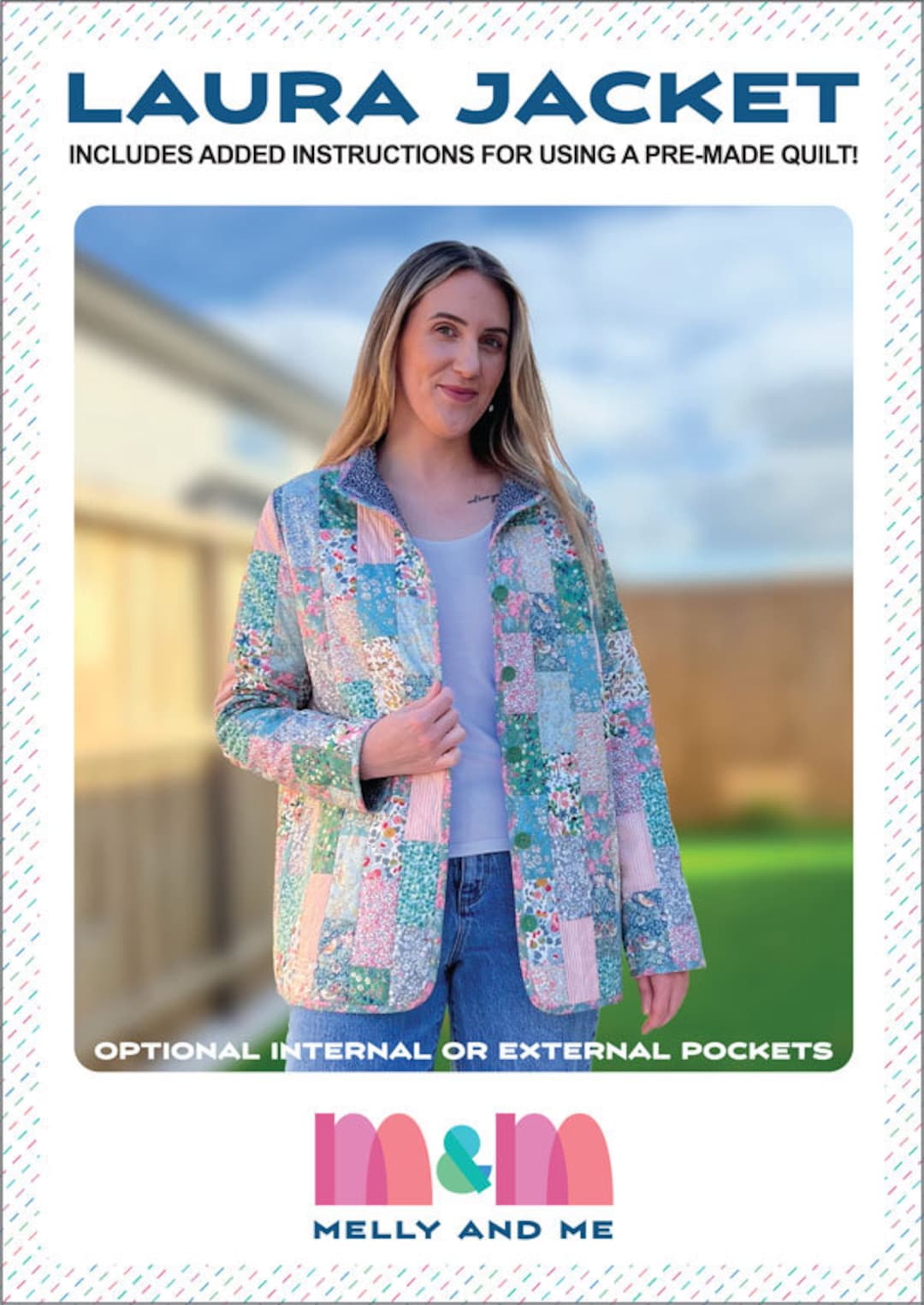 Laura Jacket Pattern by Melly and Me - Etsy