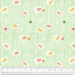 Heather Ross - Studio Edit Collection - Kitten Plaid - 40929D-2