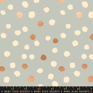 May include: A seamless pattern featuring a repeating design of off-white and copper colored irregular octagons on a light gray background.