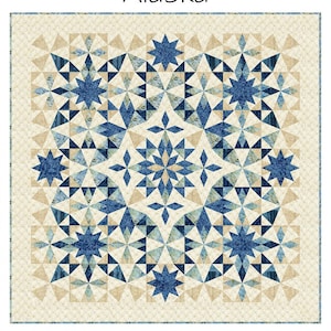 Alaska Quilt Pattern -From Laundry Basket Quilts By Sitar, Edyta - Only 6 Fabrics- Block of the Month