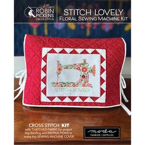 Kit de punto de cruz Stitch Lovely - Hilos y patrón - KITCS103 Robin Pickens#1 imagen 1