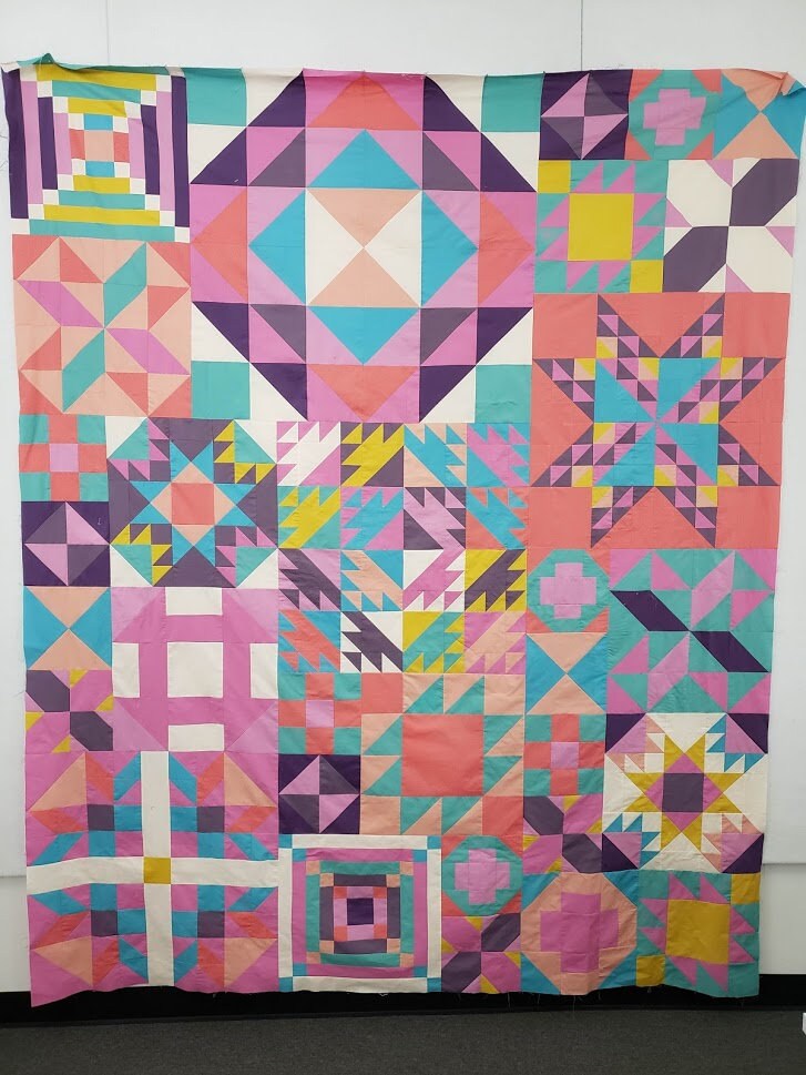 My Favorite Color is Moda Hartland Quilt Shop Curated Quilt Etsy