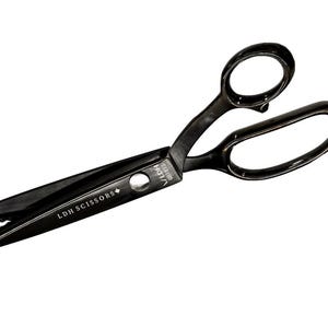 LDH Scissors - Lightweight Pinking Shears - 9" Black Midnight Edition Pinking Shears