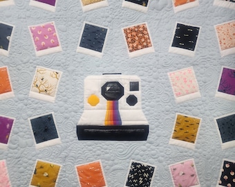 Snapshot - Instant Film Quilt Block and Quilt Pattern - PRINTED