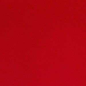 90&quot; Wide Back - Shannon Fabrics - Scarlet - Minky Cuddle Fabric - Solid Cuddle 3 XL