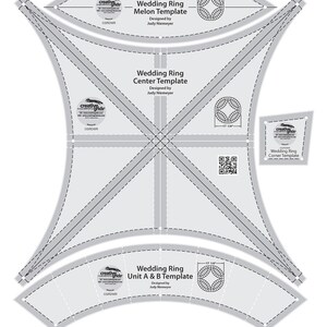 Bali Wedding Star Quilt Pattern/ruler CHOOSE OPTIONS - Quiltworx - Judy ...