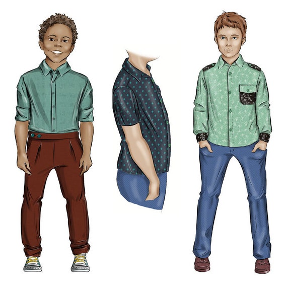 Tadah Patterns Teen Troop Shirt Tadah Patterns Teen Troop Shirt