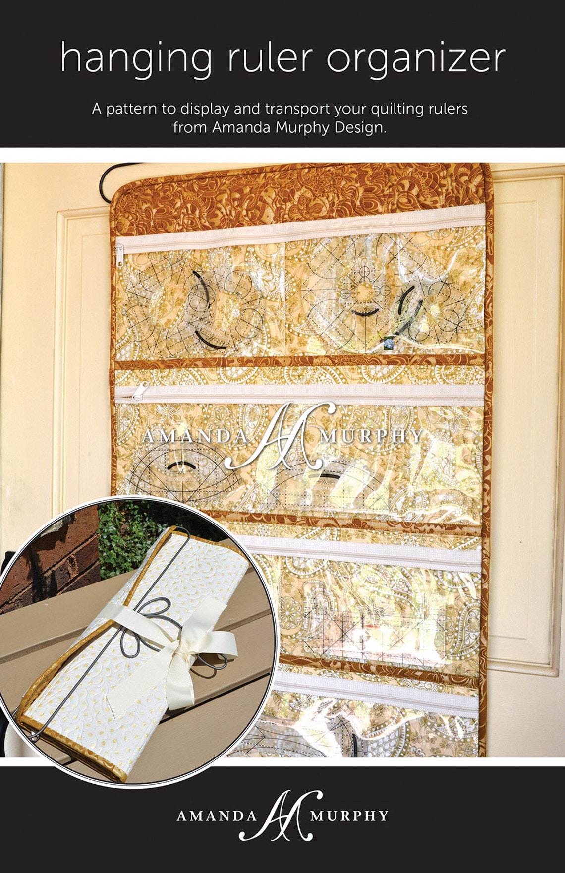 Photo Hanging Ruler Hanging Ruler Organizer Pattern From Amanda Murphy Design, LLC - Etsy
