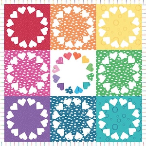 Heartfelt by Riley Blake Quilt Kit- IN STOCK