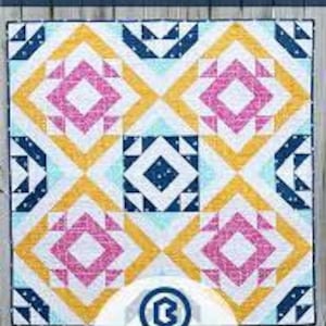 Triangle Trove  Quilt Pattern - Bonjour Quilts