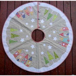 Yule Tide Tree Skirt Pattern by Sew Along