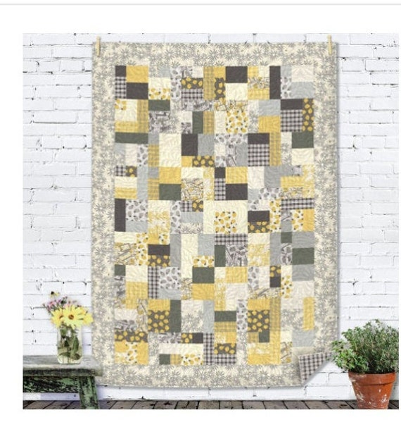 Yellow brick road quilt pattern deals