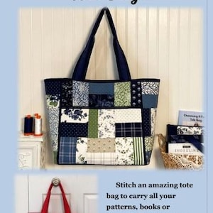 Charming 8 Pocket Tote Bag Pattern von J Minnis Designs