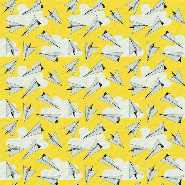 PBS - Raccoon Ruckus - Paper Planes Yellow - 120-22717