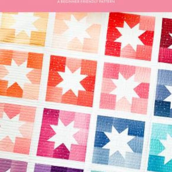 Joyful Stars Quilt Pattern From Cotton and Joy