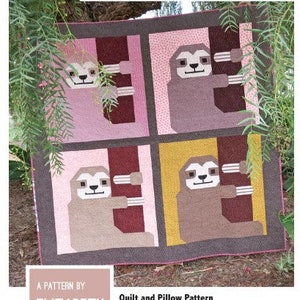 Sleepy Sloth Quilt Pattern by Elizabeth Hartman -