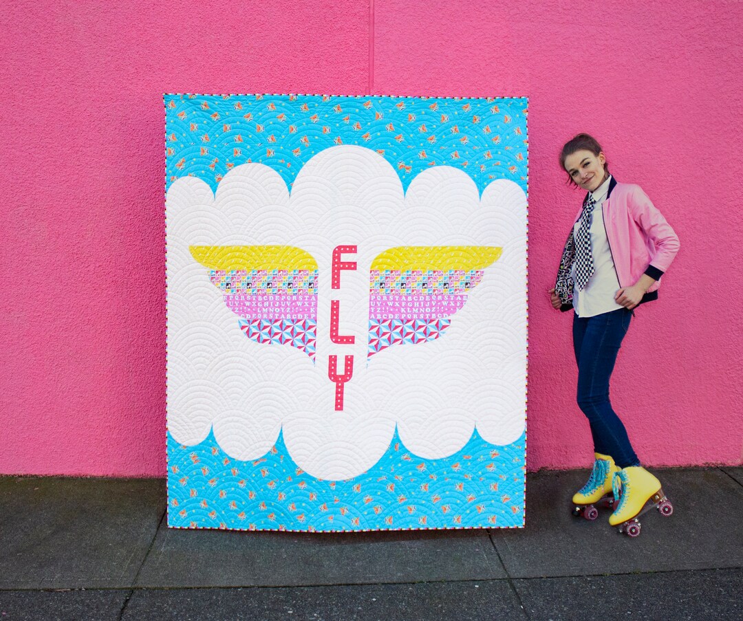 Fly Quilt Kit by Happy Sew Lucky Featuring Let the Good Times Roll