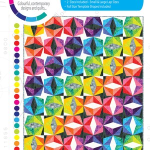 Prismatic! Quilt Pattern by Colourwerx - Etsy