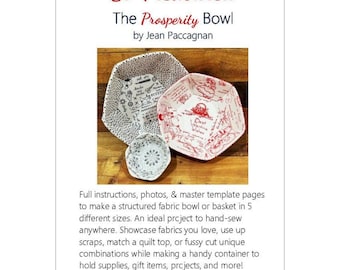 Prosperity Bowl Pattern By Sew Treasured