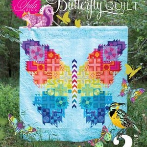 Tula Pink Schmetterlinge Quilt Anleitung