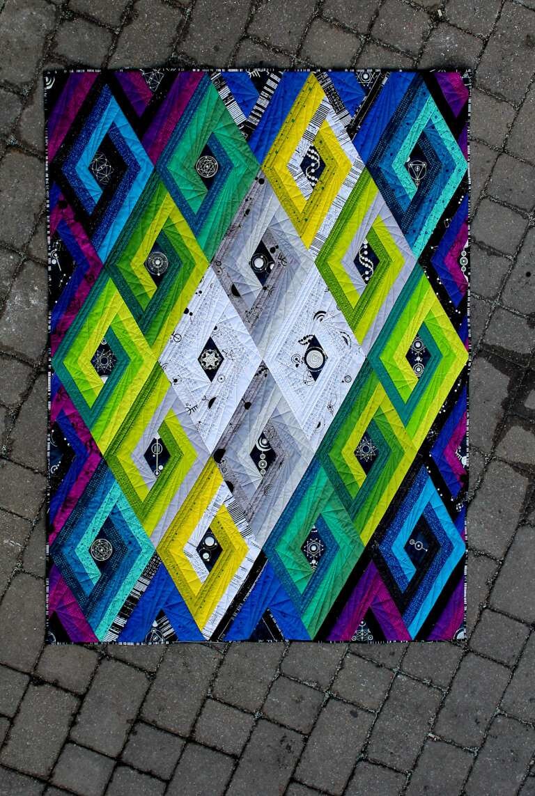 Vortex Quilt Pattern - the Geeky Bobbin - Etsy