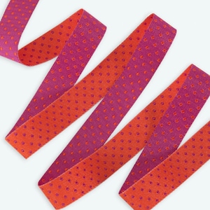 Tula Pink -  Renaissance Ribbons -  Dots Thistle 5/8&quot;