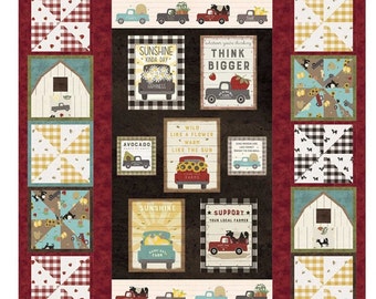 Happy Day Farm Quilt Kit - Pattern by Ladeebug Designs