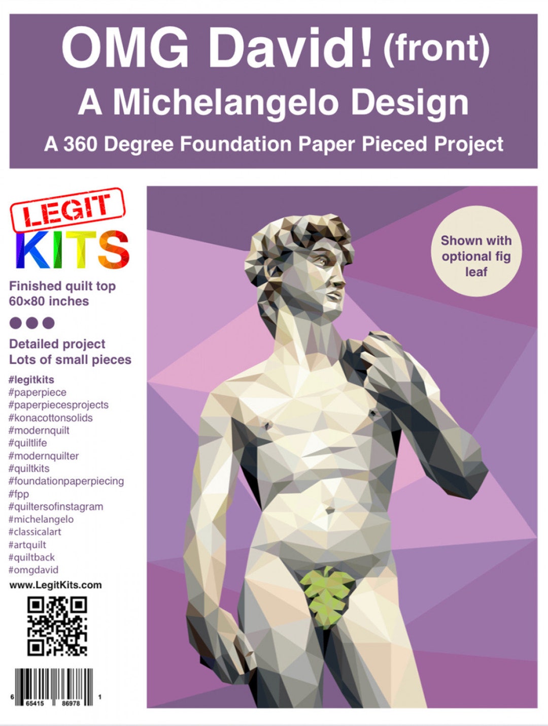 Omg Pattern Legit Kits -OMG David 360 Pattern - Etsy