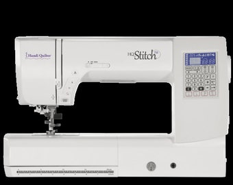 HQ Stitch 710 - Sewing Machine OR Extension Table Piecing and machine appliqué for quilters