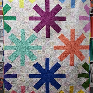 Asterisks Modern Handcraft - Exclusive Party Star Quilt Kit